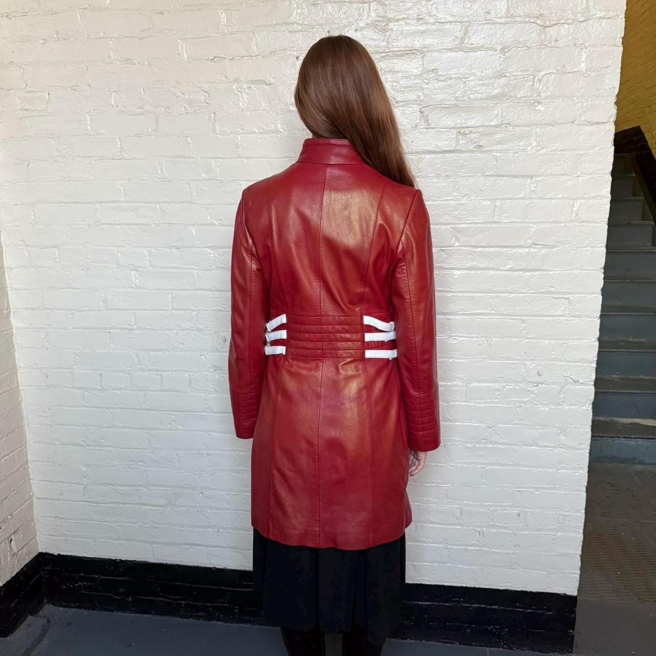 ジャケット・アウター Vnintage leather mods coat Vintage 70s Boho mod patchwork leather coat jacket - shabbybabe