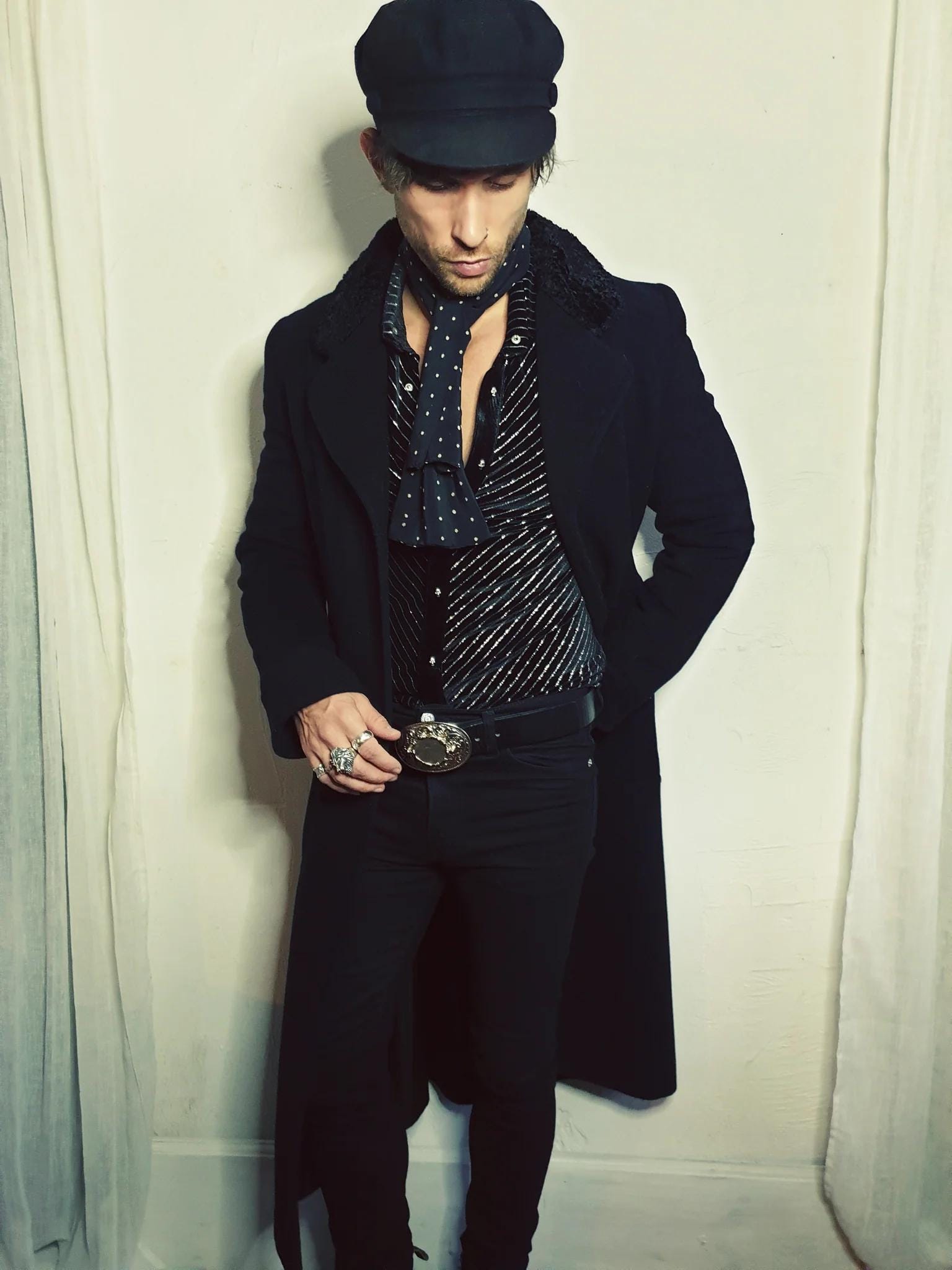 【80s】McGREGOR BlackWool Raglan Half Coat Outerwear – United Monograms