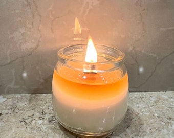 Wood Wick Candle w/ Beeswax Base