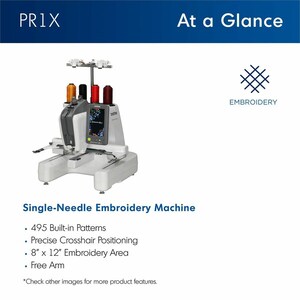 Brother PR1X Embroidery Machine Check Out the New Model image 2