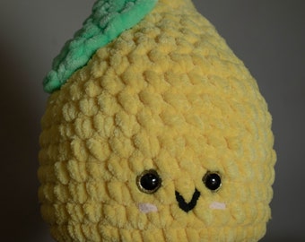 Lemon/Lime Plushie - Crochet - Made to Order
