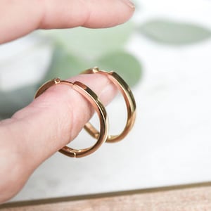 All Around Gold Hoops, Endless Gold-Filled Hoops, Dainty Jewelry, Everyday Gold Jewelry, WORLD Hoops