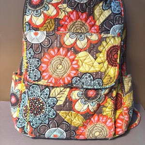 Vintage Vera Bradley Backpack - Etsy display picture 1