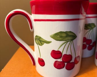 Sonoma 4 Fruit Punch Mugs set of 4