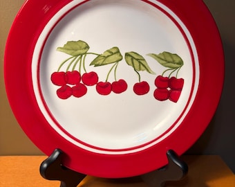 Sonoma 4 Fruit Punch Dessert Ceramic Plates