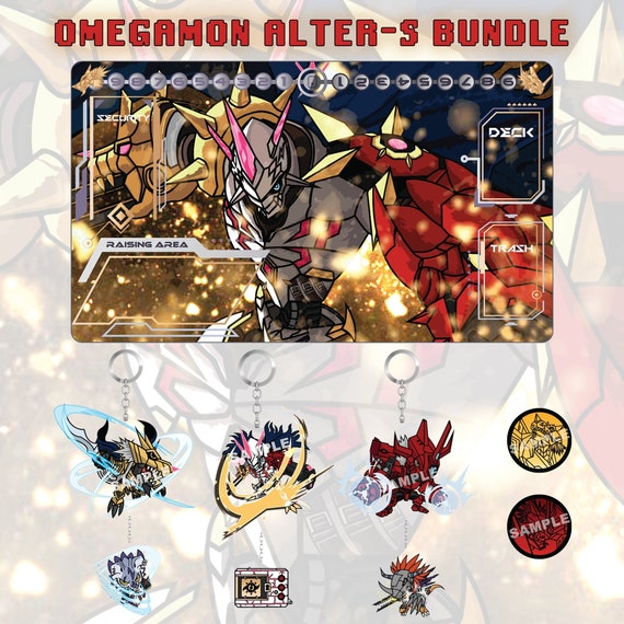 Omnimon Alters Bundles Digimon Playmats for Digimon Card Etsy