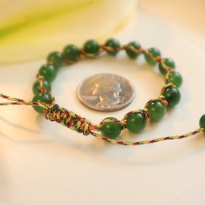 Jade handmade braided necklaces