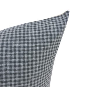 MILLIE || Blue Gingham Pillow Cover, Blue Pillow, Checkered Pillow, Blue Gingham Pillow image 3