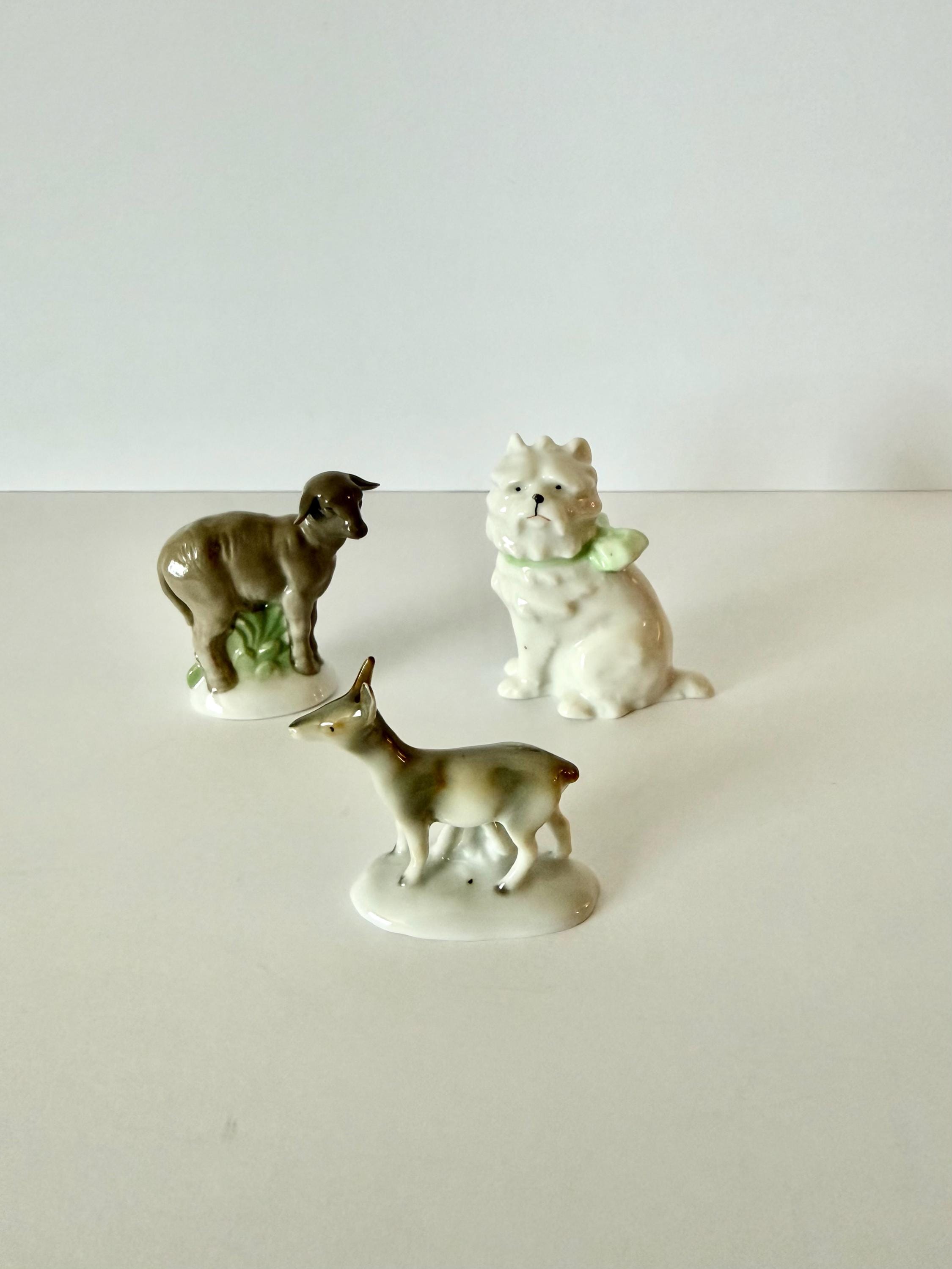 Ambrosius Lamb Dresden Porcelain - Etsy