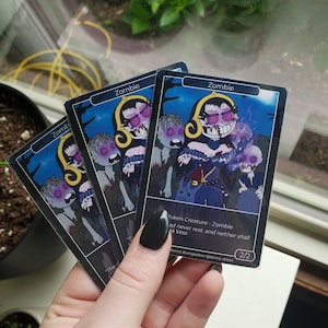 3 2/2 Zombie Tokens for Magic The Gathering
