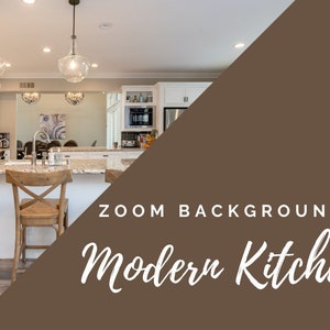 Zoom Meeting Background Kitchen