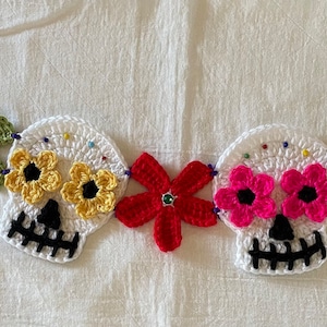 Guirlanda artesanal do Dia De Los Muertos