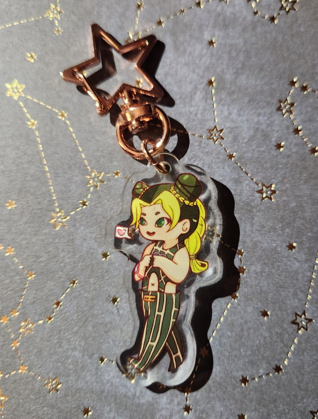 Joleyne Kujo Jojos Keychain Etsy