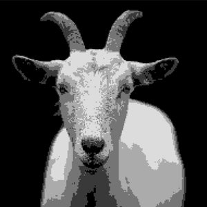 Single Crochet Graphghan Blanket Pattern - Photorealistic Goat