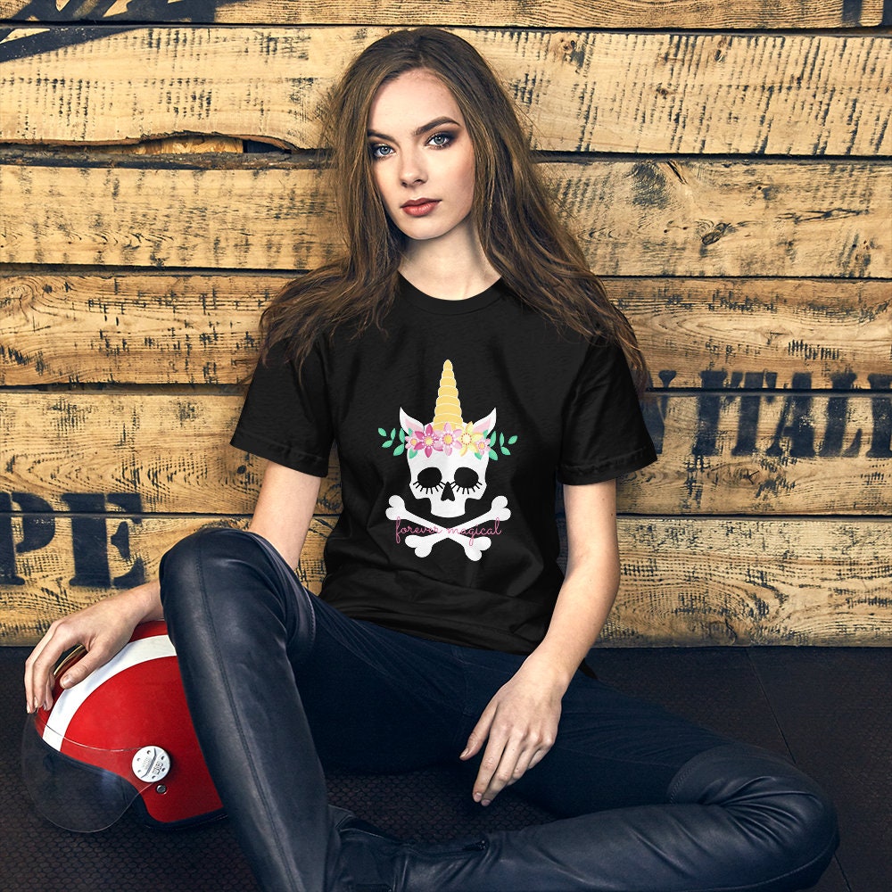 Unicorn skull shirt Clearance
