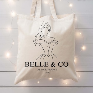 Prinzessin Silhouette, Bellee & Co SVG, Die Schöne und der Biest Vektor, Familie Shirt SVG, Digitaler Download, SVG-Dateien für Cricut, Mädchen Prinzen