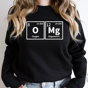 OMG SVG, Oh My God Svg, Chemistry Svg Funny Quote SVG, Inspirational Svg, Cut Files for Cricut, Silhouette, Clipart Png