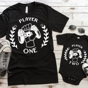 Father Son SVG, Dad Svg, Player One, Dad Life PNG, Dad Shirt, Father&#39;s Day, Father Son Quotes, Father svg, Cut Files for Cricut, Silhouette,