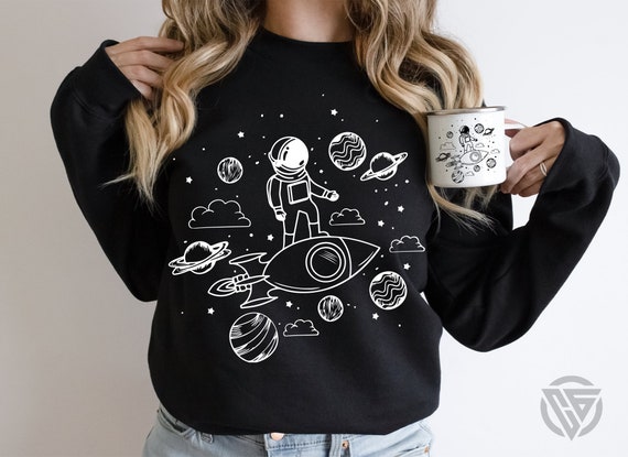 Space SVG, Cute Space Astronaut SVG,  Astronaut Png, Cut Files for Cricut, Couple Svg, Silhouette, Clipart Png