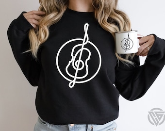 Violin SVG Silhouette, Violin Line Art Cello Svg, Music Silhouettes, Minimal T-shirt Svg, Png , Clip Art, Cut Files for Cricut, Clipart Png