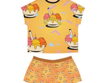 Sundae Sleepy Head 2teiliges Pyjama Set