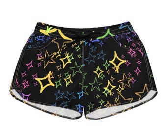 Starlight Rainbow Women's Casual Shorts (AOP)