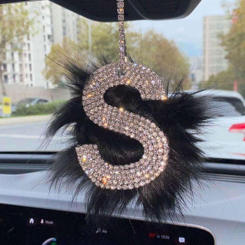 Signature Leter E Initial Letter Car Charms - Etsy