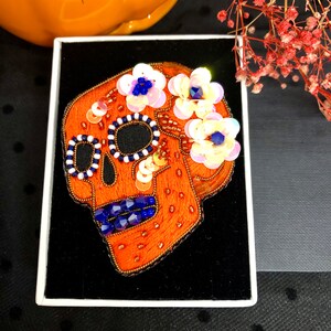 Broche Tête De Mort Halloween - épingle Gothique En Alliage, 2x2.5cm, Pour Vêtements, Sacs, Chapeaux !