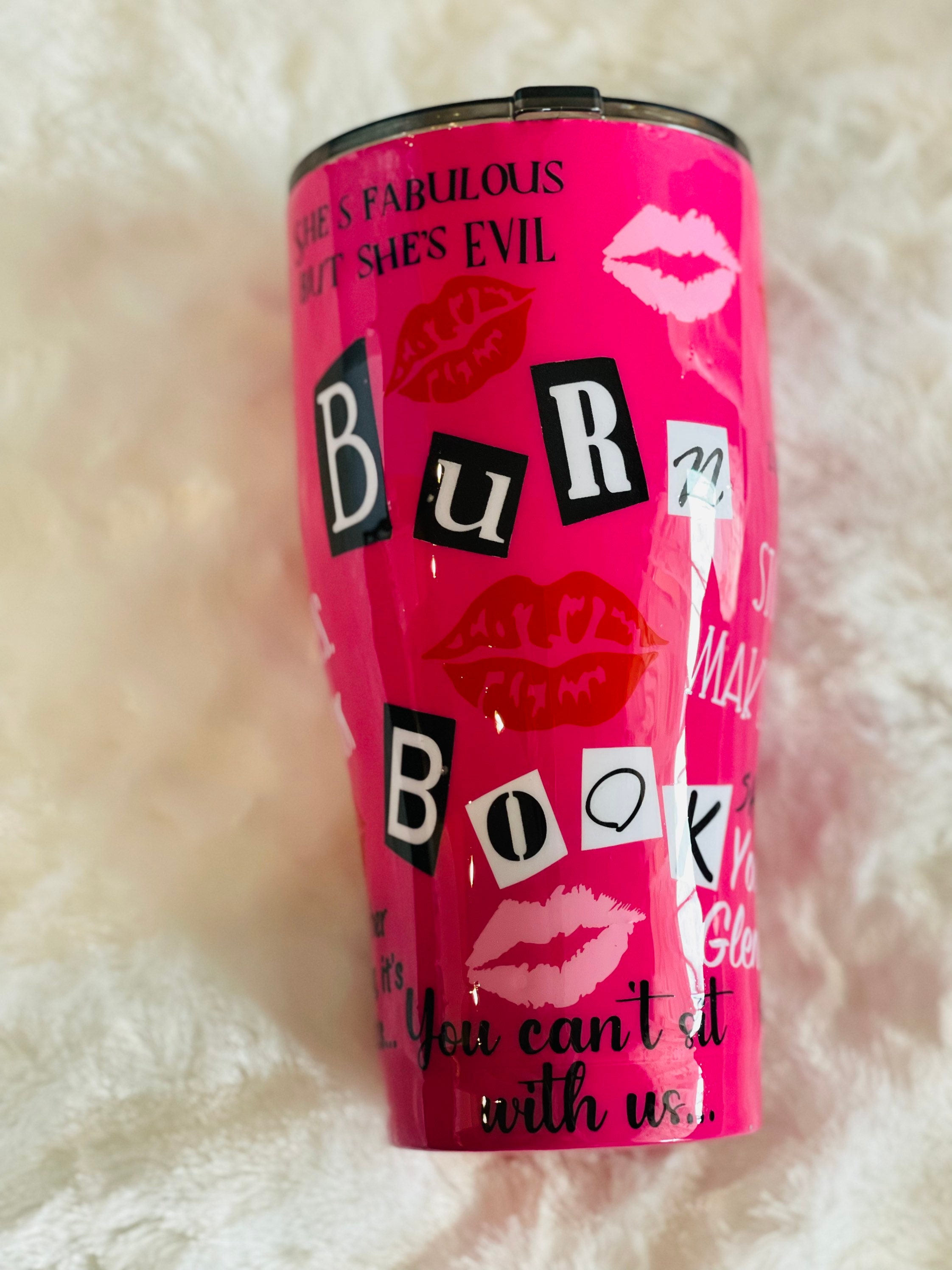 Mean Girls burn Book Custom Tumbler - Etsy