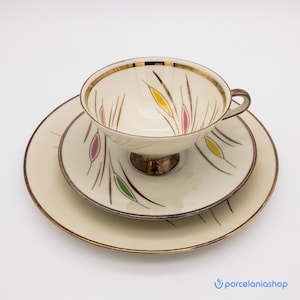 Breakfast-set with flowers from Bavaria, Germany