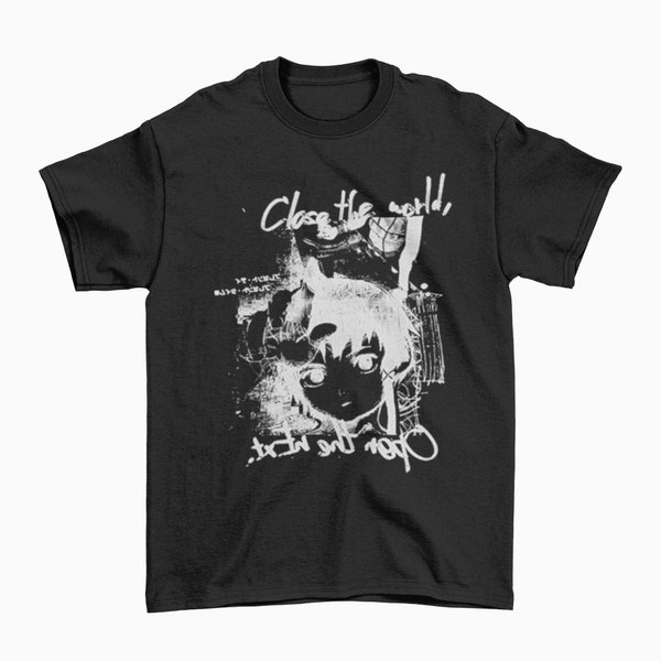 Close The World T-shirt, Serial Experiments Lain Classic T-shirt