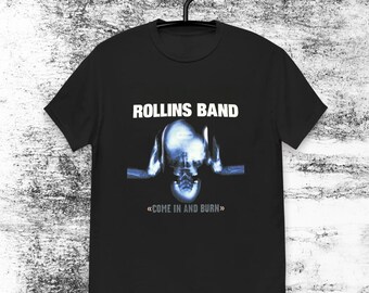 Retro Rollins Band Come In And Burn Unisex T-Shirt