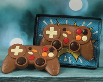 Controlador de juegos de chocolate PS4 / Xbox / Nintendo 70g Regalo de Navidad