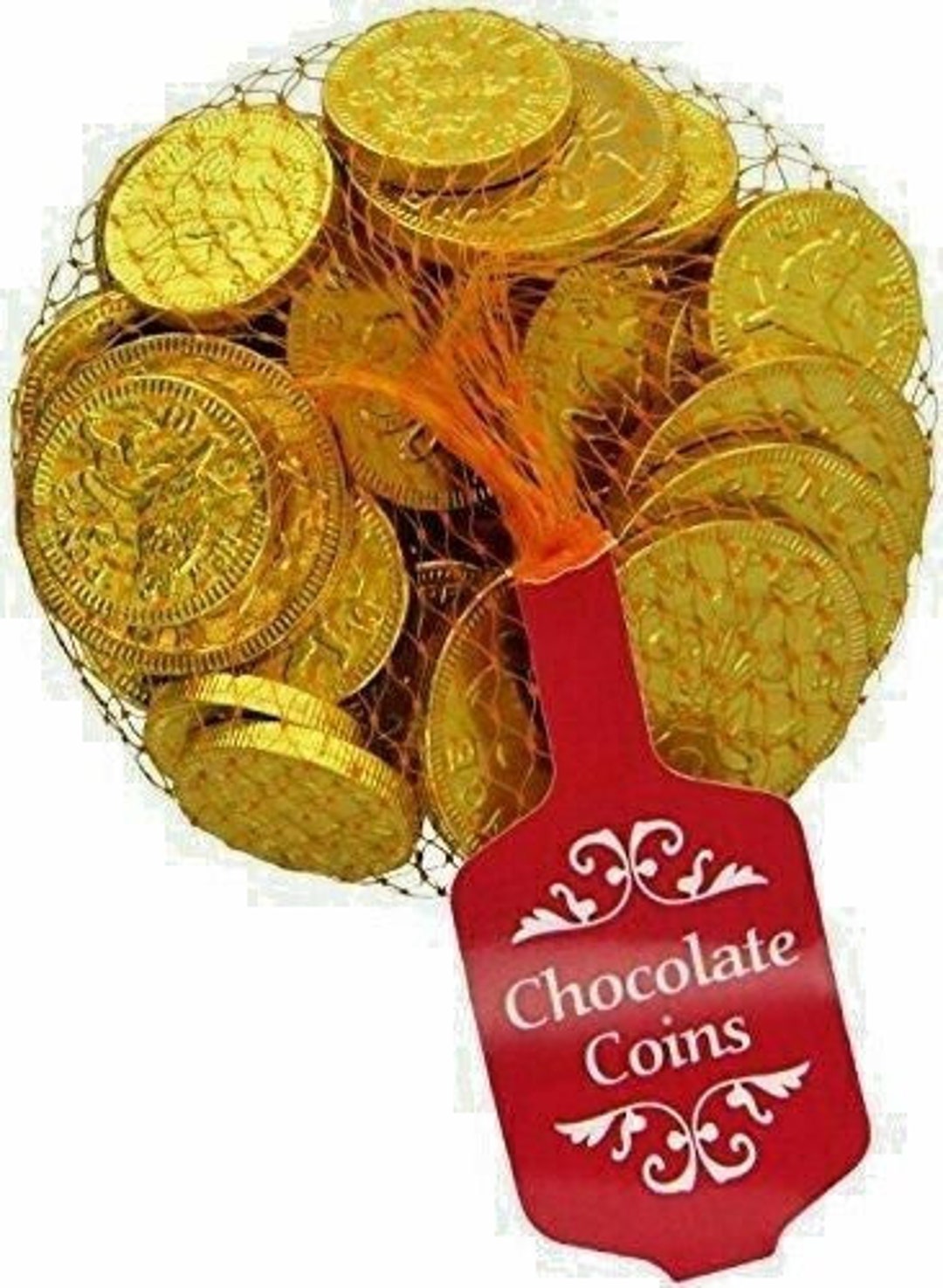 Gold Chocolate Coins 100g Net Weight Belgian Chocolate in a Net Bag Etsy