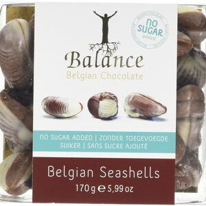 Balance Diabetic Chocolate Seashell Pralines 170g No Added Sugar