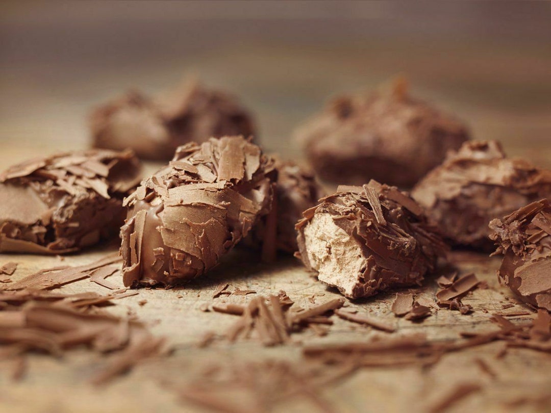 Duc D'o Belgian Milk Chocolate Flaky Truffles 200g Gift Etsy UK