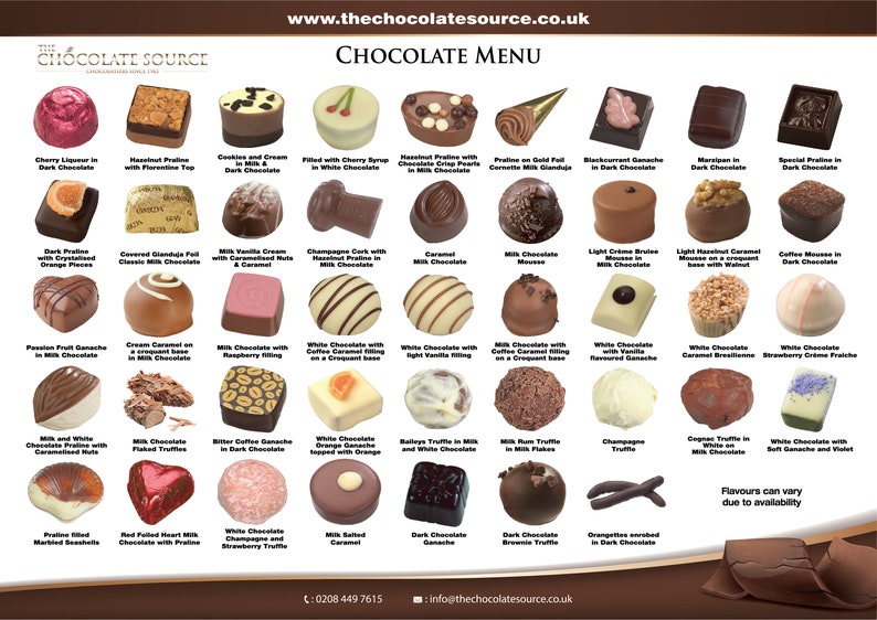 Luxury Belgian Chocolates 200g White Gift Box containing 13-14 Assorted Chocolate by the Chocolate Source 画像 5