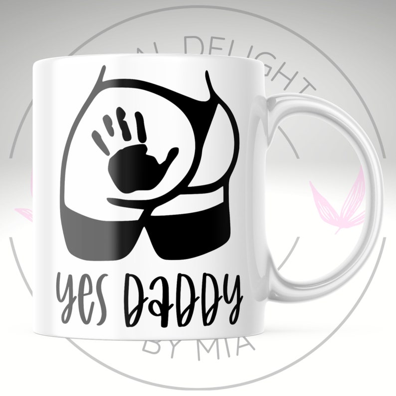 Yes Daddy Mug, Housewarming Gift, Gift For All Occasions, Handmade, Sublimated Design image 3