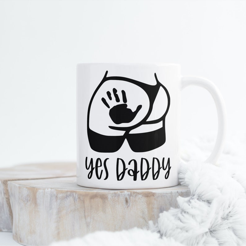 Yes Daddy Mug, Housewarming Gift, Gift For All Occasions, Handmade, Sublimated Design image 2
