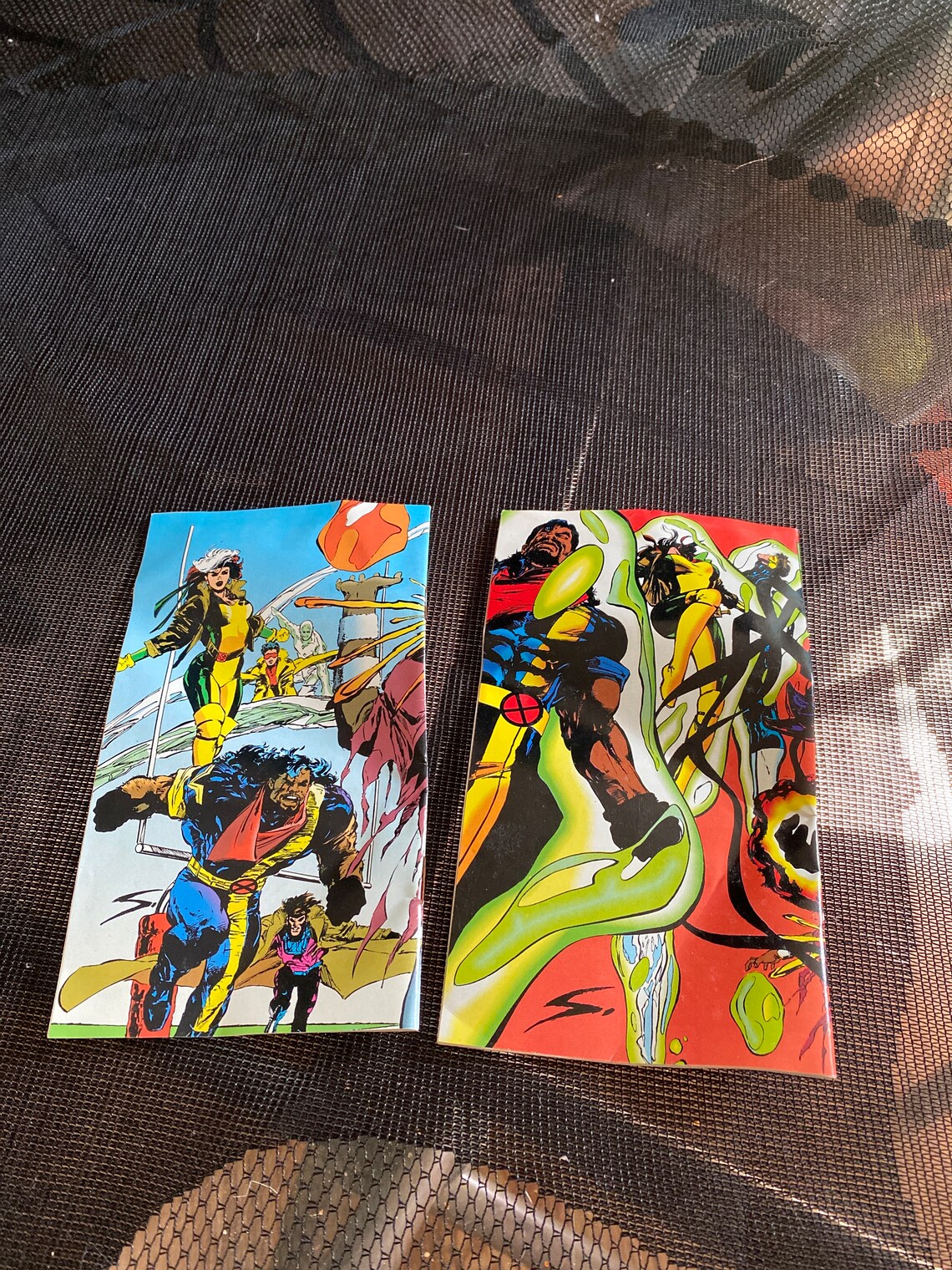 2 Pizza Hut Xmen Comic Books With Poster Etsy