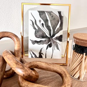 Minimalist Black & White Watercolor