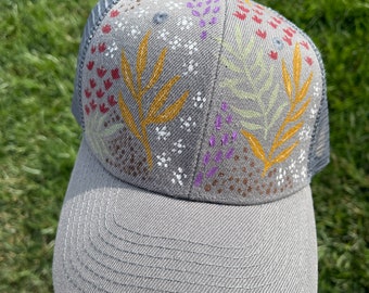 Leaf Mesh Trucker Hat - Etsy display picture 1