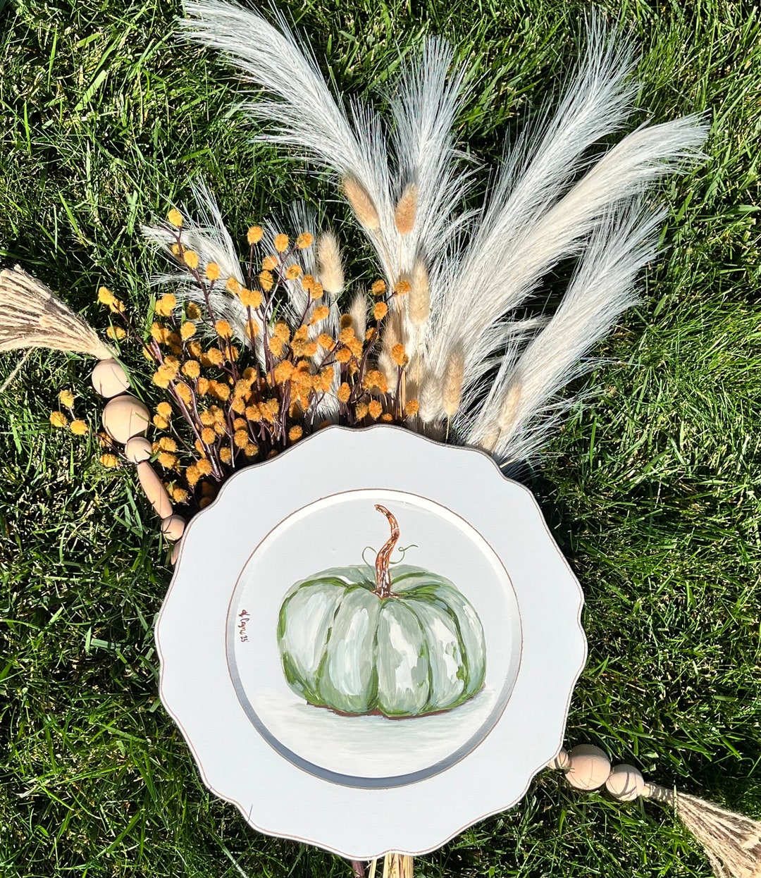 Green Lopsided Pumpkin Etsy green-lopsided-pumpkin-etsy