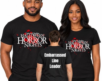 Embarrassed Line Leader Halloween Shirt Design, Horror Nights 2026, Digital Download