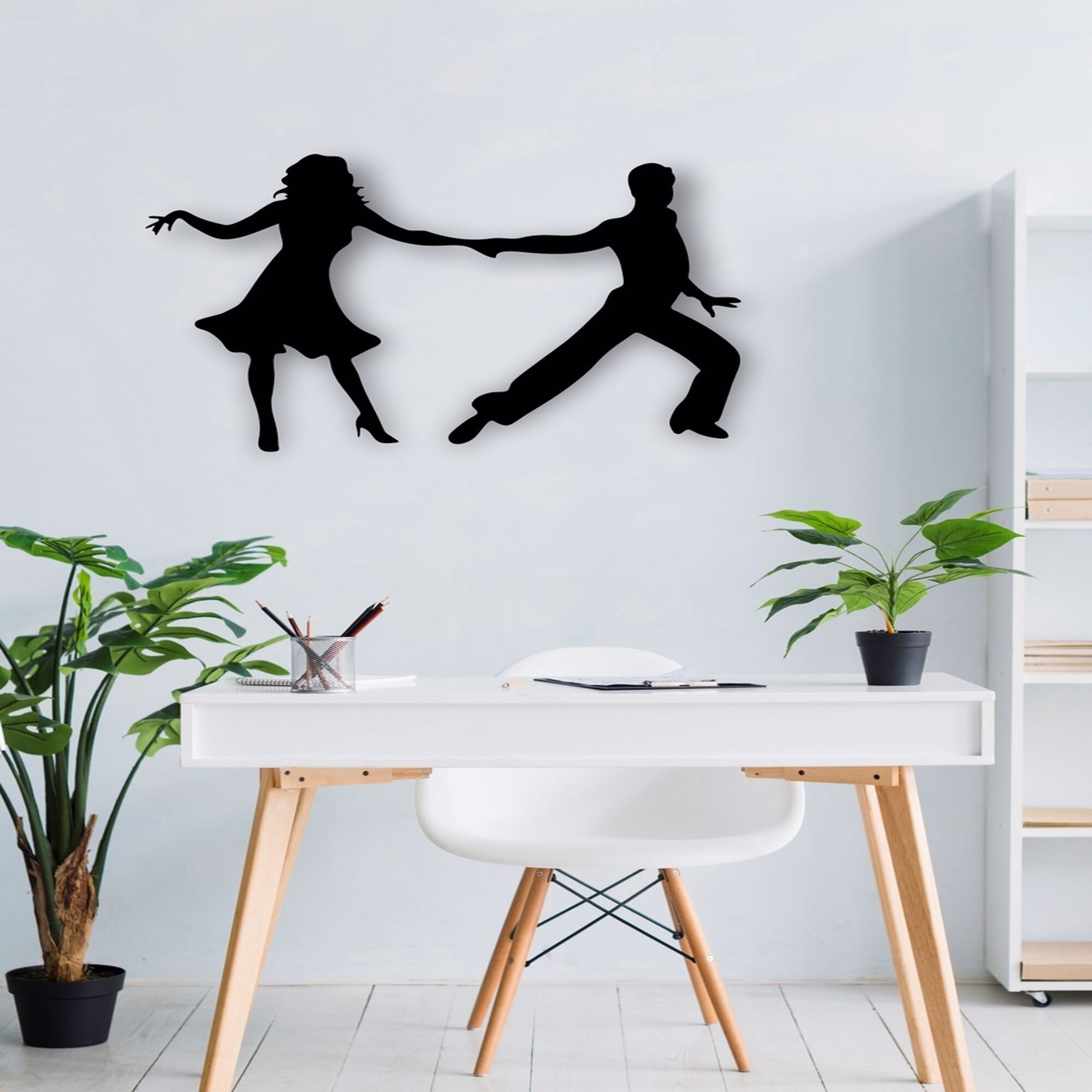 Dancing Couple Wall Art CDR File Etsy