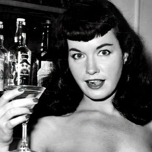 Vintage Bettie Page Photo Nude, Vintage Bettie Page Nude Photo, Vintage