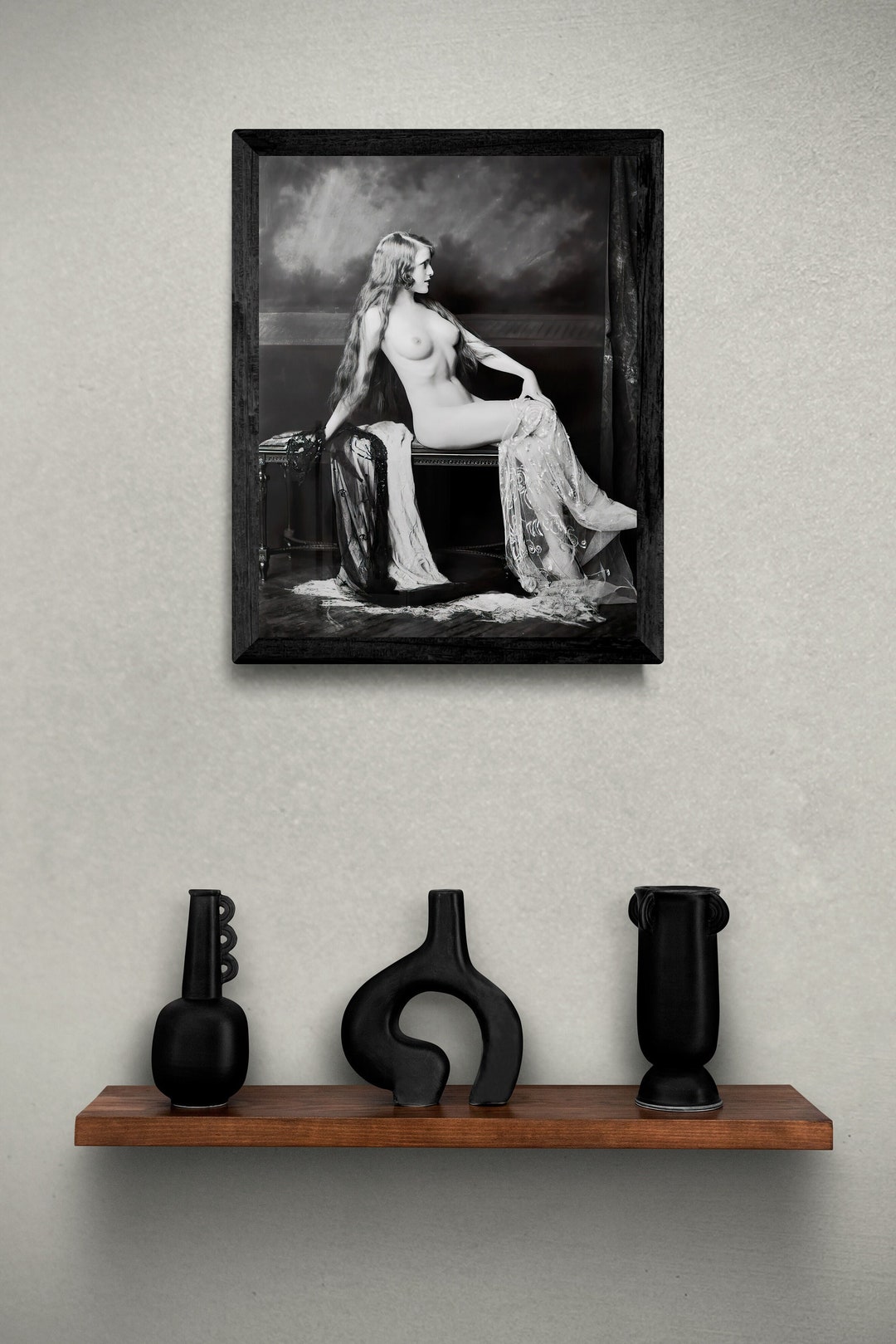 Nude Model Vintage Nude Photo, 1920's Ziegfeld Follies' Joyzelle Joyner