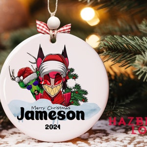 Hazbin Hotel Christmas Ornaments - Etsy