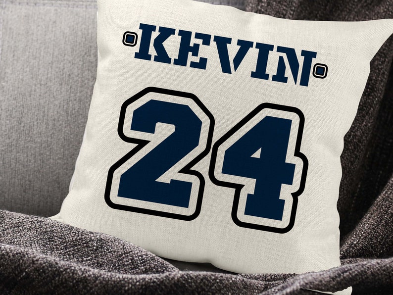 Sports Pillow Case Personalized Sports Throw Pillow home Etsy