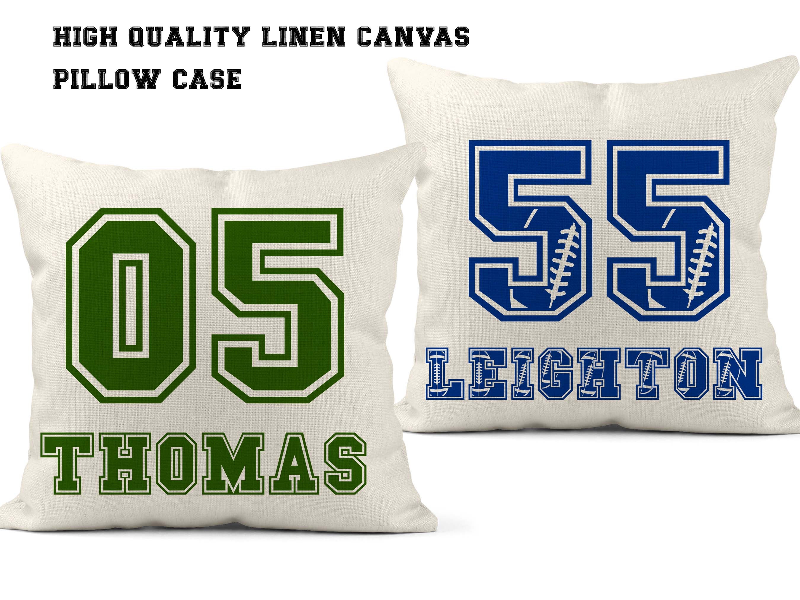 Sports Pillow Case Personalized Sports Throw Pillow home Etsy